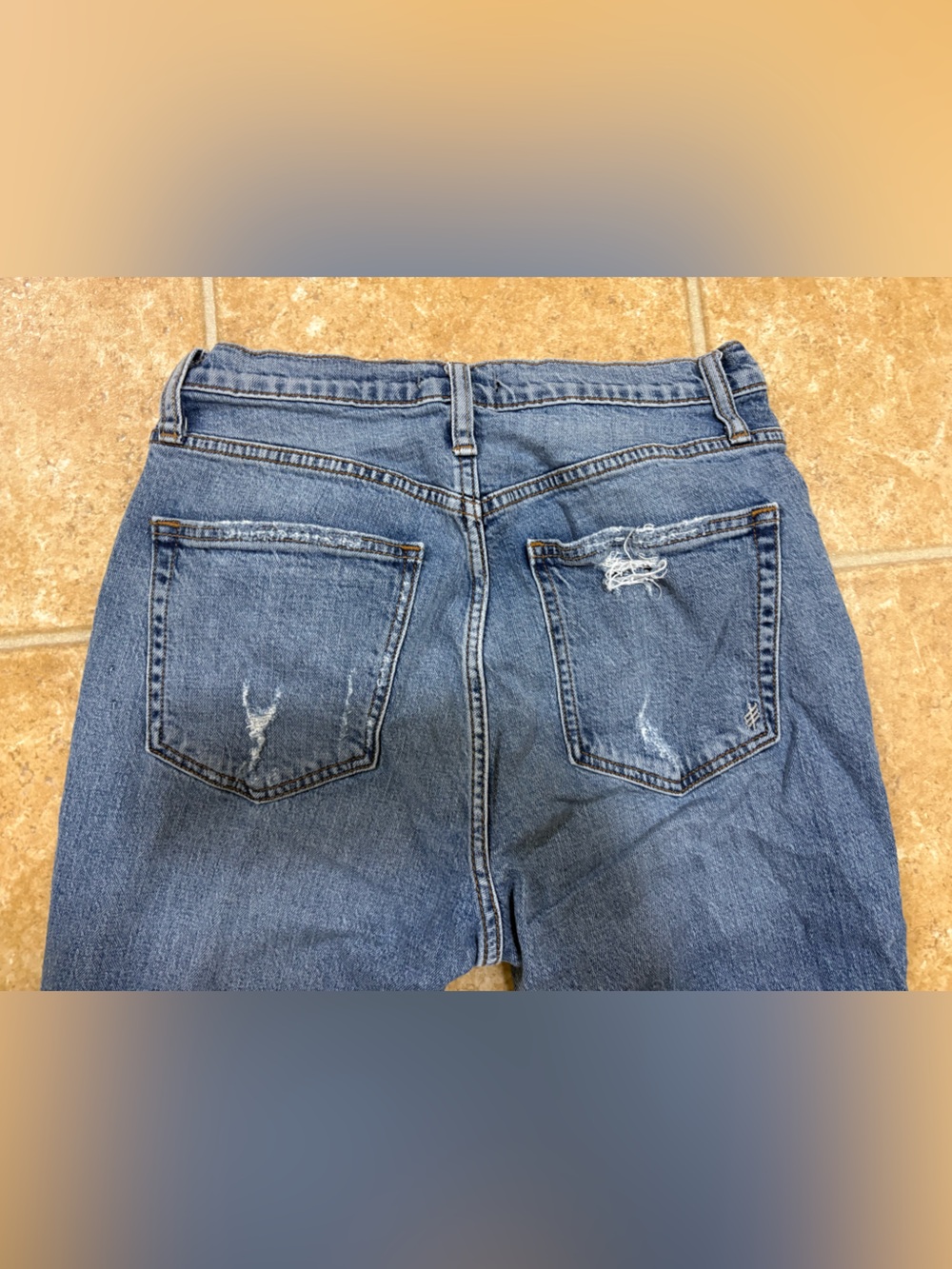 High Rise Straight Leg Jeans - Picture 6 of 6
